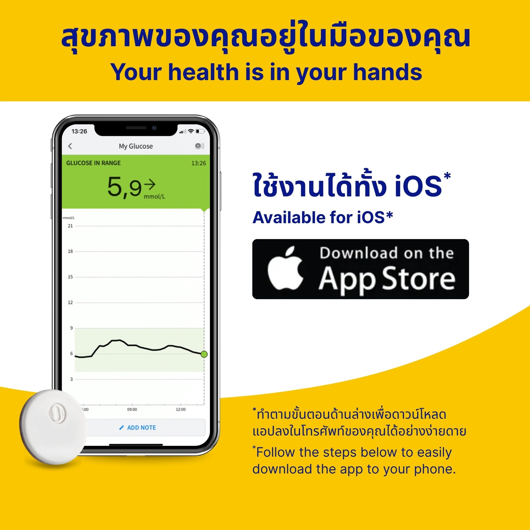 FreeStyle Libre 3 Sensor (U.K. Store compatible only)